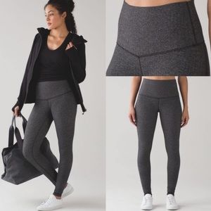 Lululemon Wunder Under Pant Sz 4 - Herringbone